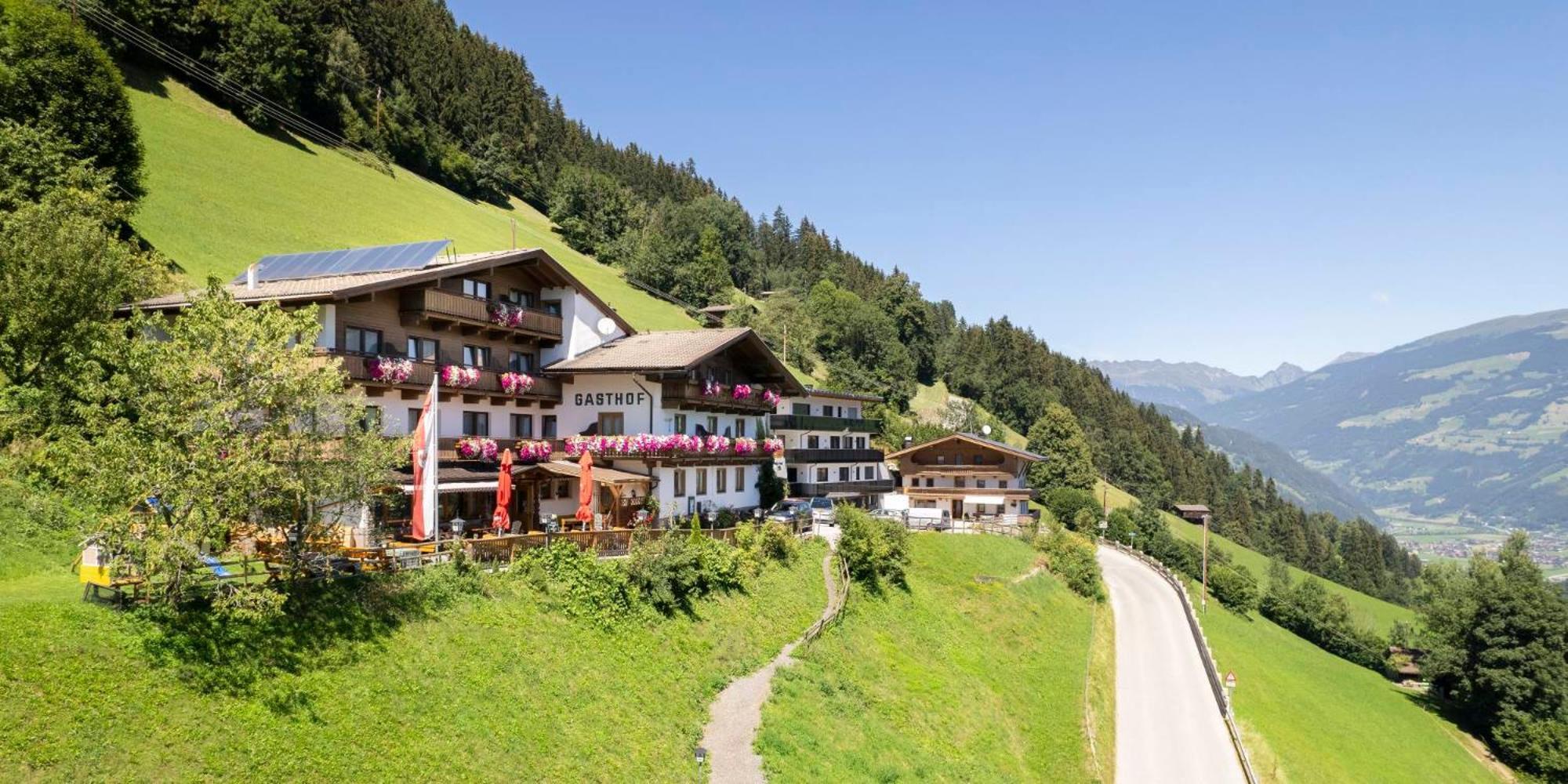 Gasthof Pension Berghof Hippach Εξωτερικό φωτογραφία